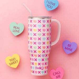 🦋BE MINE ♥️ Swig Life Mega Mug 40oz Tumbler 
Valentine’s Day